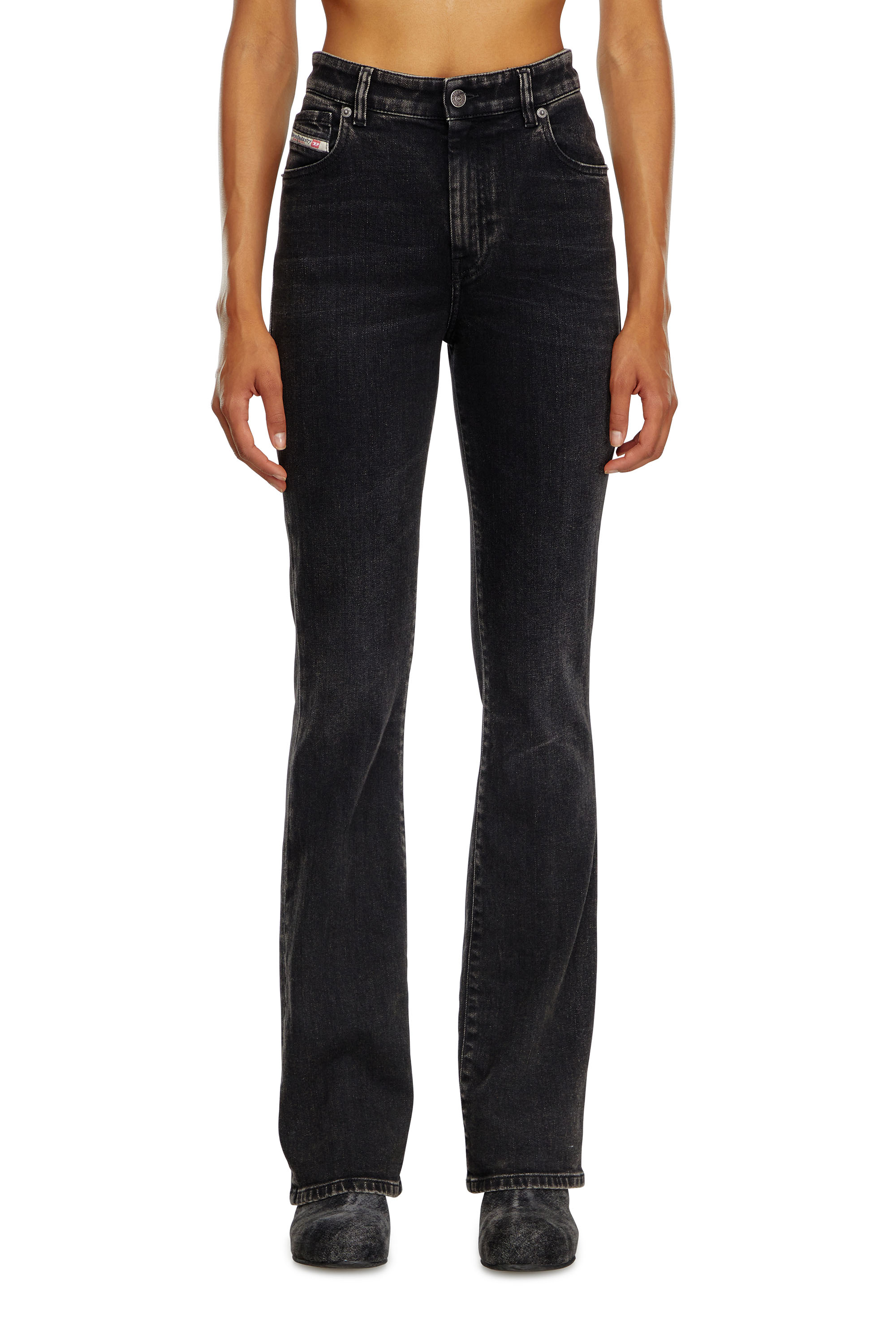 Bootcut Jeans 2003 D-Escription 09I30, Nero/Grigio scuro