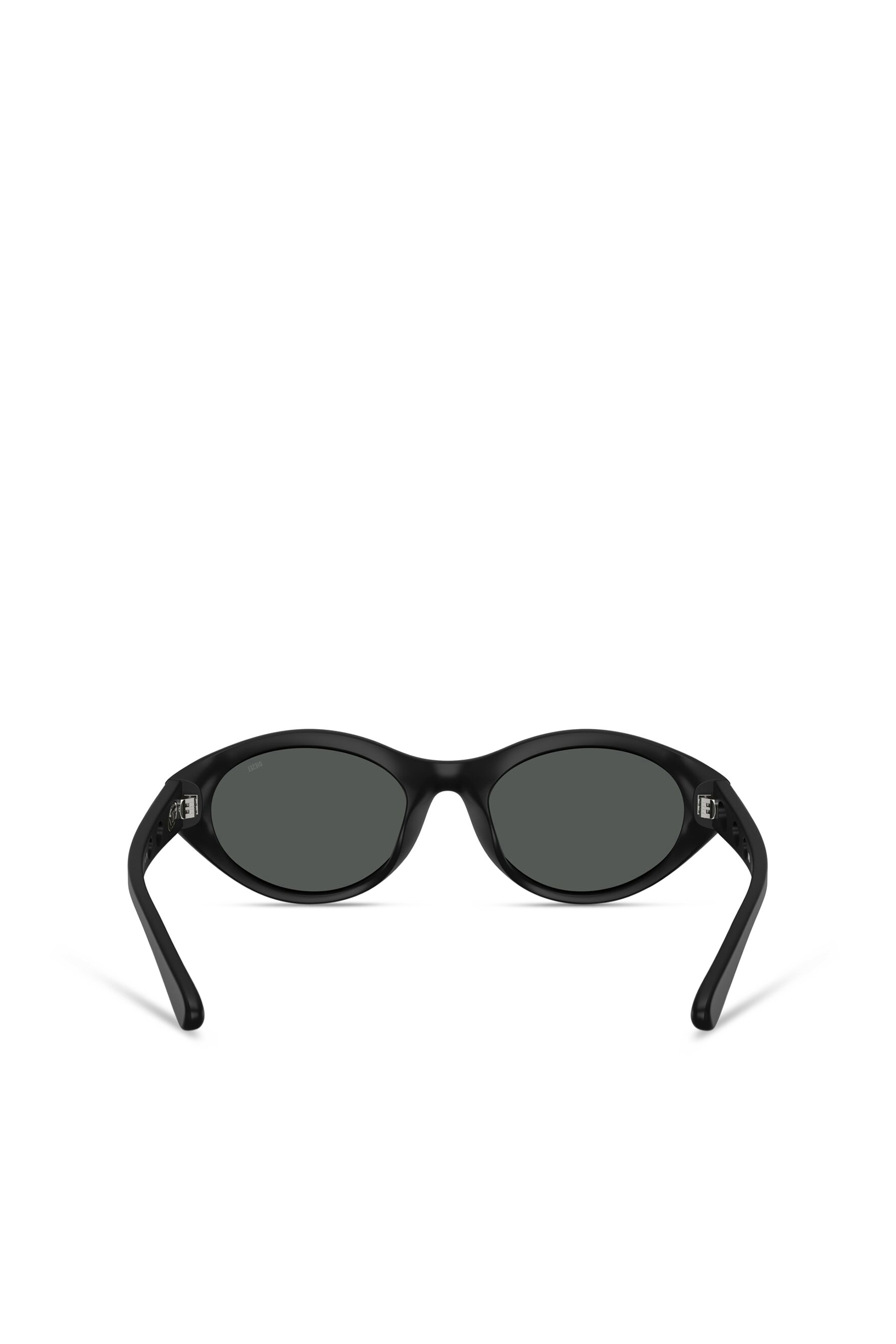 Diesel - 0DL3005U, Occhiali da sole ovali Unisex in Nero - 4